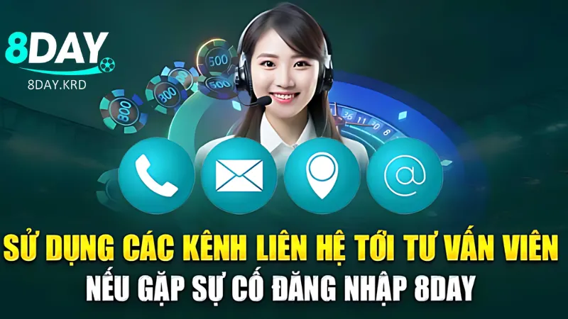 Mặt lợi lớn khi tiến hành liên lạc với nhân viên 8Day